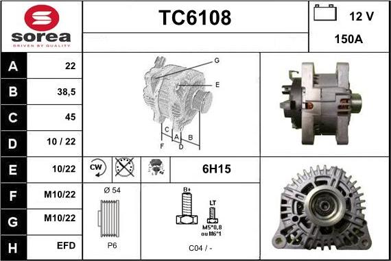 Sera TC6108 - Laturi inparts.fi