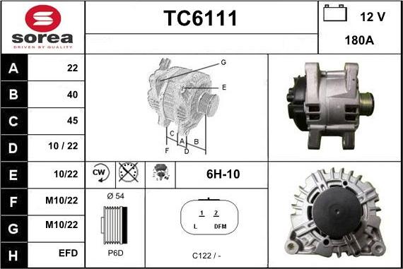 Sera TC6111 - Laturi inparts.fi