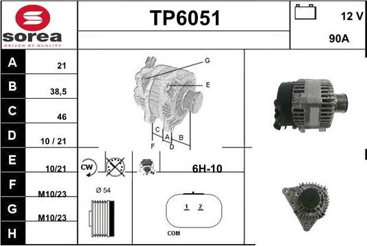 Sera TP6051 - Laturi inparts.fi