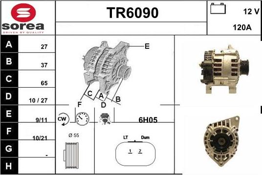 Sera TR6090 - Laturi inparts.fi