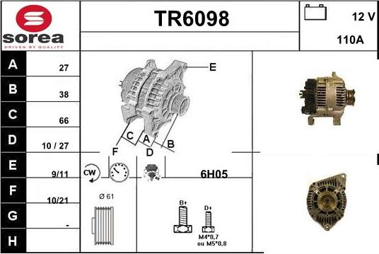 Sera TR6098 - Laturi inparts.fi