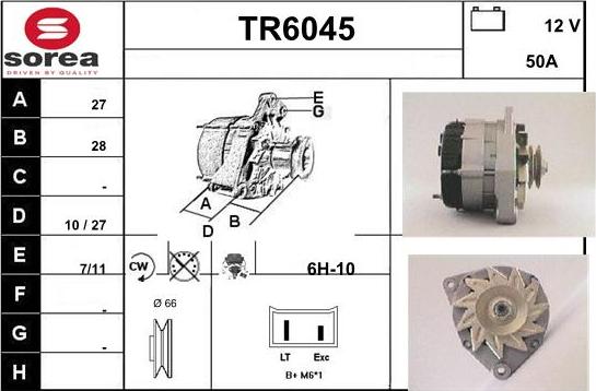 Sera TR6045 - Laturi inparts.fi