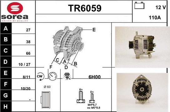 Sera TR6059 - Laturi inparts.fi