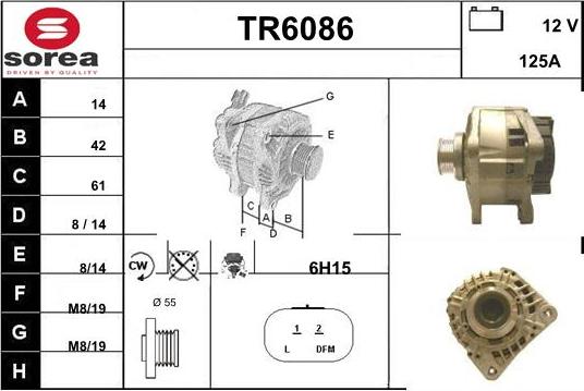 Sera TR6086 - Laturi inparts.fi