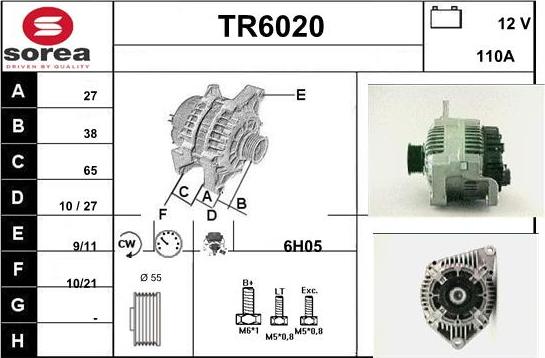 Sera TR6020 - Laturi inparts.fi