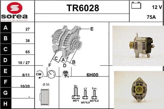 Sera TR6028 - Laturi inparts.fi