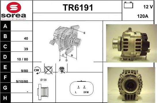 Sera TR6191 - Laturi inparts.fi