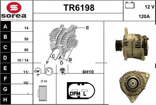 Sera TR6198 - Laturi inparts.fi