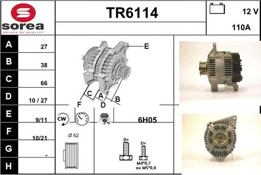 Sera TR6114 - Laturi inparts.fi