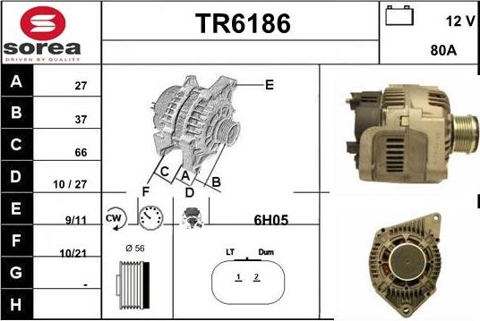 Sera TR6186 - Laturi inparts.fi