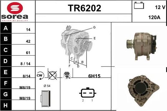 Sera TR6202 - Laturi inparts.fi