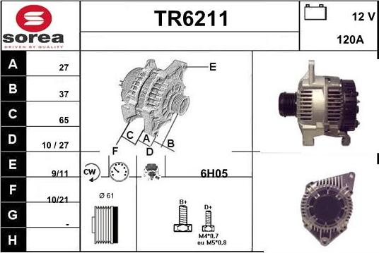 Sera TR6211 - Laturi inparts.fi