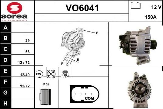 Sera VO6041 - Laturi inparts.fi