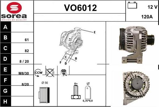 Sera VO6012 - Laturi inparts.fi