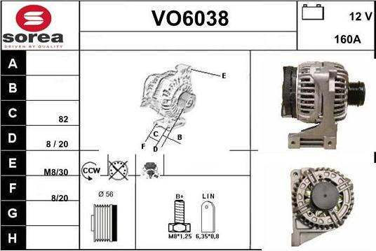 Sera VO6038 - Laturi inparts.fi