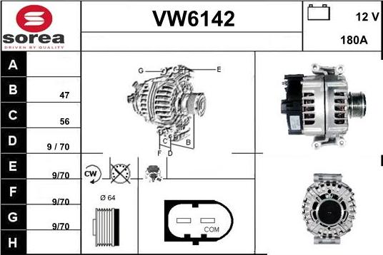 Sera VW6142 - Laturi inparts.fi