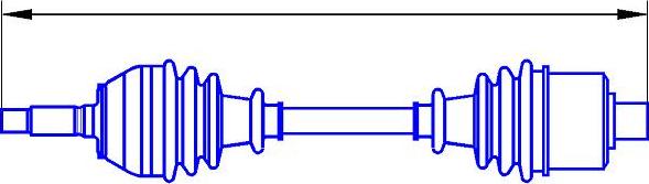 Sercore 22837A - Vetoakseli inparts.fi