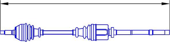 Sercore 12449B - Vetoakseli inparts.fi