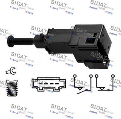 Sidat 5.140048A2 - Jarruvalokatkaisin inparts.fi