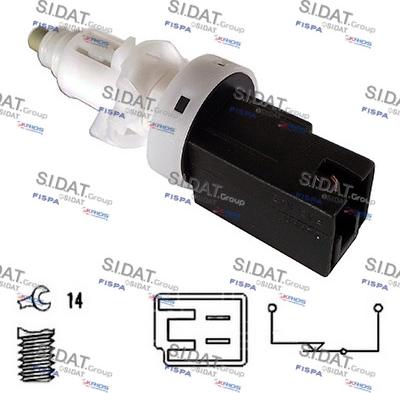 Sidat 5.140033A2 - Jarruvalokatkaisin inparts.fi