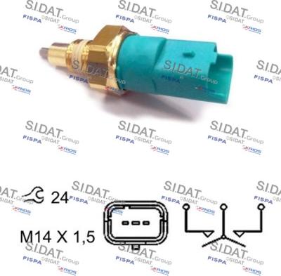 Sidat 3.234200A2 - Kytkin, peruutusvalo inparts.fi