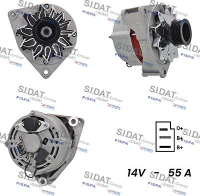 Sidat A12BH0548A2 - Laturi inparts.fi