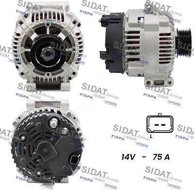 Sidat A12BH0576A2 - Laturi inparts.fi