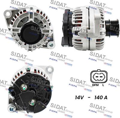 Sidat A12BH0215A2 - Laturi inparts.fi