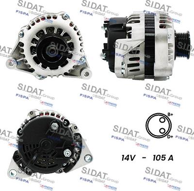 Sidat A12DR0109A2 - Laturi inparts.fi