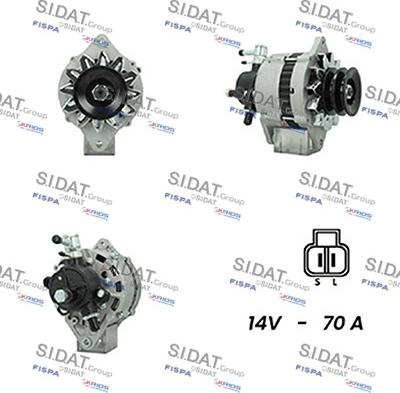 Sidat A12HT0160A2 - Laturi inparts.fi