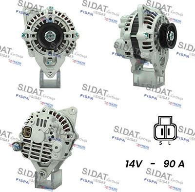 Sidat A12MH0666A2 - Laturi inparts.fi