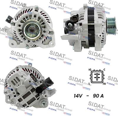 Sidat A12MH0625A2 - Laturi inparts.fi