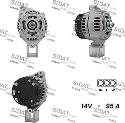 Sidat A12ML1089A2 - Laturi inparts.fi