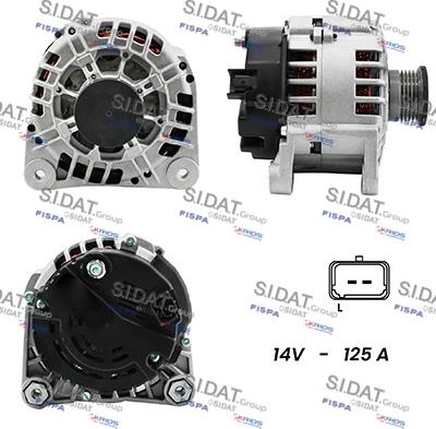 Sidat A12VA0042A2 - Laturi inparts.fi