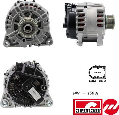 Sidat A12VA1040AS - Laturi inparts.fi