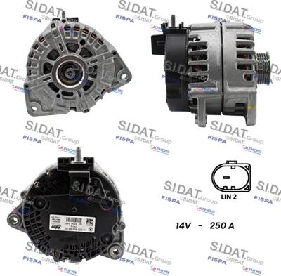 Sidat A12VA1240 - Laturi inparts.fi