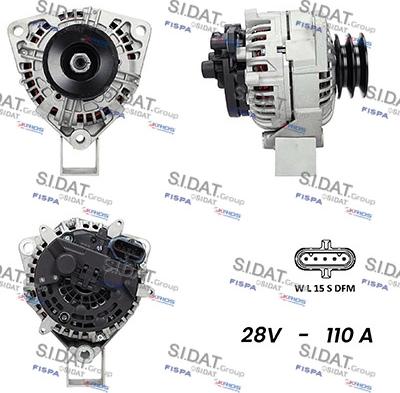 Sidat A24BH0100AS - Laturi inparts.fi