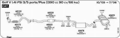 Sigam 90051 - Putkenliitin, pakoputkisto inparts.fi