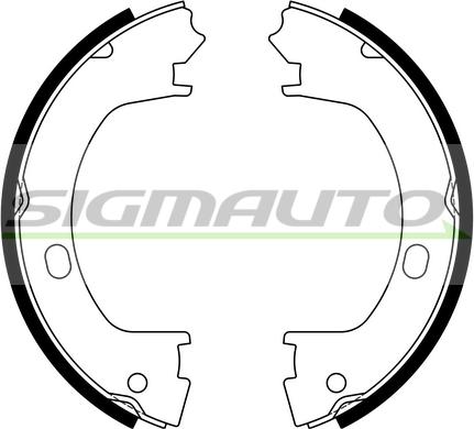 SIGMAUTO 40643 - Jarrukenkäsarja, seisontajarru inparts.fi