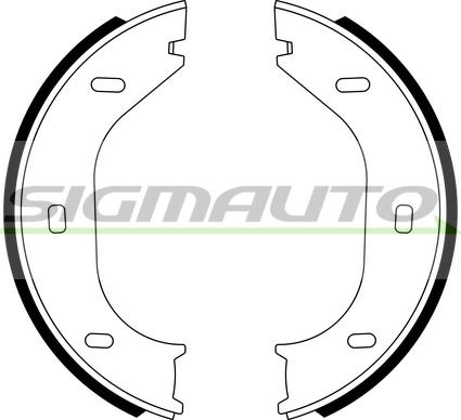 SIGMAUTO SFA0001 - Jarrukenkäsarja, seisontajarru inparts.fi