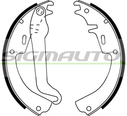 SIGMAUTO SFA345 - Jarrukenkäsarja inparts.fi