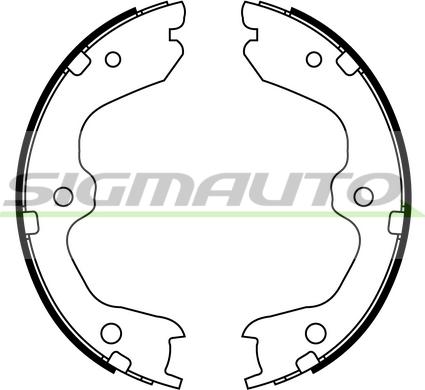SIGMAUTO SFA869 - Jarrukenkäsarja, seisontajarru inparts.fi