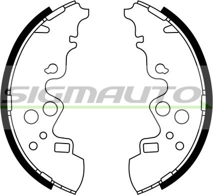 SIGMAUTO SFA801 - Jarrukenkäsarja inparts.fi