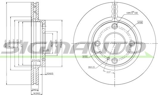 SIGMAUTO DBB740V - Jarrulevy inparts.fi