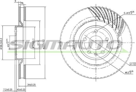 SIGMAUTO DBC686VLS - Jarrulevy inparts.fi