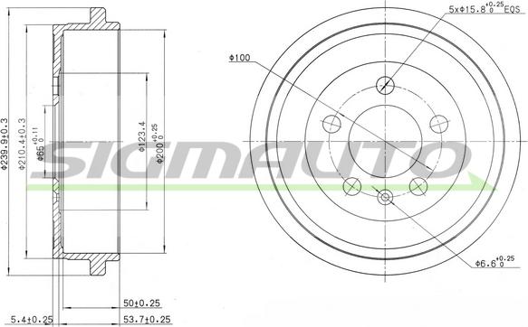 SIGMAUTO DR5594 - Jarrurumpu inparts.fi