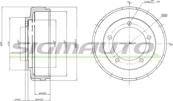 SIGMAUTO DR5647 - Jarrurumpu inparts.fi