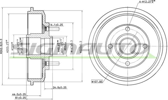 SIGMAUTO DR5654 - Jarrurumpu inparts.fi