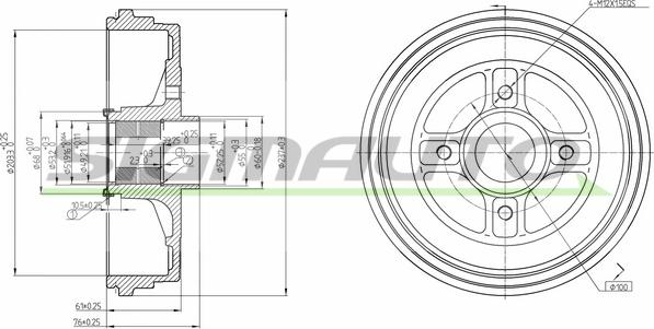 SIGMAUTO DR5665 - Jarrurumpu inparts.fi