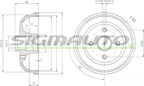 SIGMAUTO DR5600 - Jarrurumpu inparts.fi